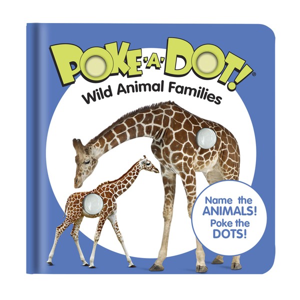 Melissa & Doug 41531 Poke-a-Dot Wild Animal Families | Activity Books | 3+ | Gift for Boy or Girl
