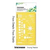 Traceease Map Drafting Navigation Arrows Template Drawing Stencil,Designing Template Measuring