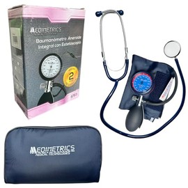 KIT BAUMANÓMETRO/ESTETOSCOPIO SIMPLEX AZUL
