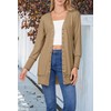 MEROKEETY Women's 2025 Fall Long Sleeve Snap Button Down Solid