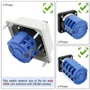 Baomain Master Switch Exterior Box, Protective Enclosure for LW28-125/4 Rotary