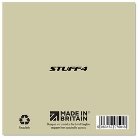 Stuff4 Birthday Cards for Husband - Nothing Com-Pears - Funny Happy Birthday Card for Husband from Wife, Hubby Birthday Gifts, 5.7 x 5.7 Inch Joke Greeting Cards for Men Him