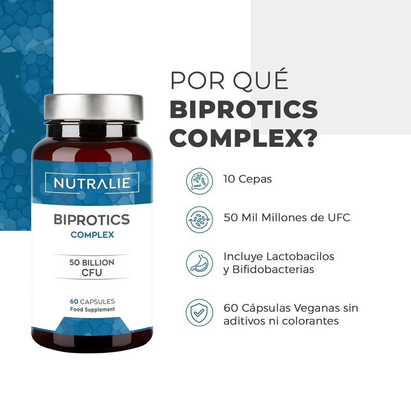 Biprotics Complex Milk Ferments, 50 Billion Per Dose (2/Day), 10