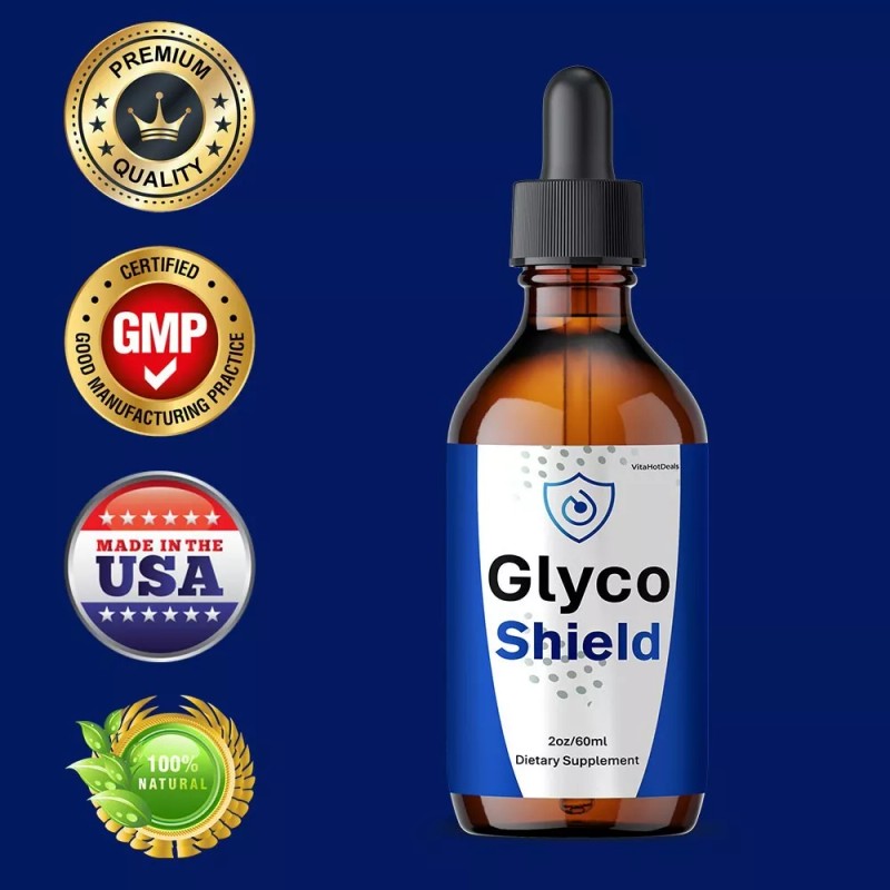 Glyco Shield All Natural Supplement, Max Strength , GlycoShield Drops