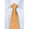 Retreez Wavy Zig Zag Stripe Pattern Woven Men's Tie -
