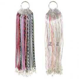 Mask 2-color strap Anti-lost mask hanging strap random transparent line 3ea