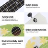 Ukulele Hawaiian 4‑String Guitar for Beginners Kid Adult Student Instrument