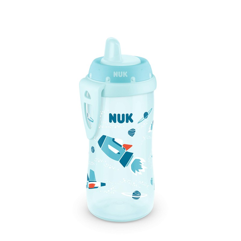 NUKActive Sippy Cup, Assorted Colors, 10oz 1pk (Style may vary)