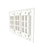 DIYTECH Keystone Wall Plate, 18 Port Keystone Jack Wall Plate,