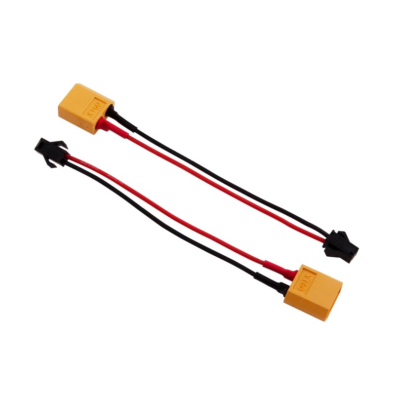 OliYin 5pcs Male XT60 to 2-pin JST SM Male Adapter