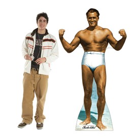 Cardboard People Charles Atlas Come On Man Pose Life Size Cardboard Cutout Standup