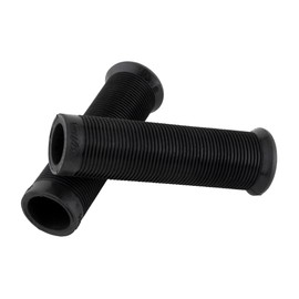 Kijima 201-6423 Motorcycle Parts Chopper Grip, Non-Piercing Type, Black, 4.6 x 0.8 inches (118 x 22.2 mm)