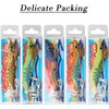 Luminous Squid Jig Hooks - Hard Shrimp Lure Fake Prawn