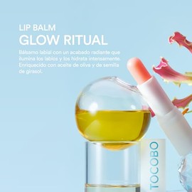 TOCOBO Glow Ritual Lip Balm 001 Coral Water 19 g Bálsamo Labial Vegano Hidratante y Brillante