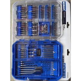 Kobalt 106-piece Drill & Screwdriver Bit Set New …