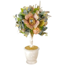 Holiday Tree Easter Elegant Handcrafted Topiary Centerpiece Easter Decorations