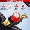 Top Post Battery Disconnect Master Switch, 12-48V Heavy Duty Battery