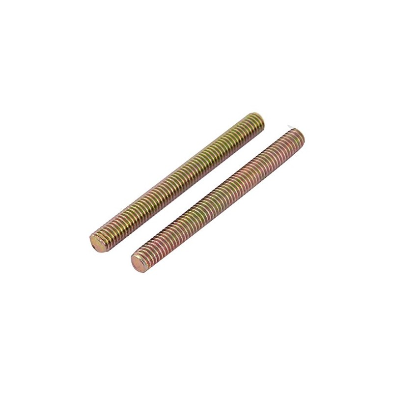 Sourcingmap 1mm Pitch M6 x 60mm Male Threaded Rod Bar
