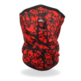 Hot Leathers FWC2006 Ancient Skulls Face Wrap Neck Warmer - One Size Fits Most