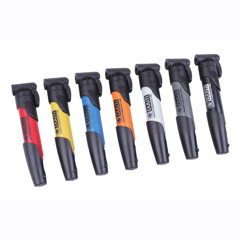 Mini Portable Bike Pump Handle Inflator High-Pressure Biking Mountain Bicycle