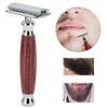 Wooden Handle Razor Manual Safety Shaving Knife Hair Remover Tool