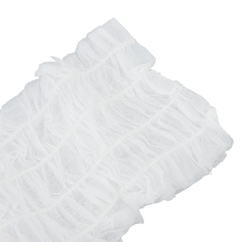 100PCS Facial Spa Headbands Non Woven Fabric Elastic Wrap Makeup
