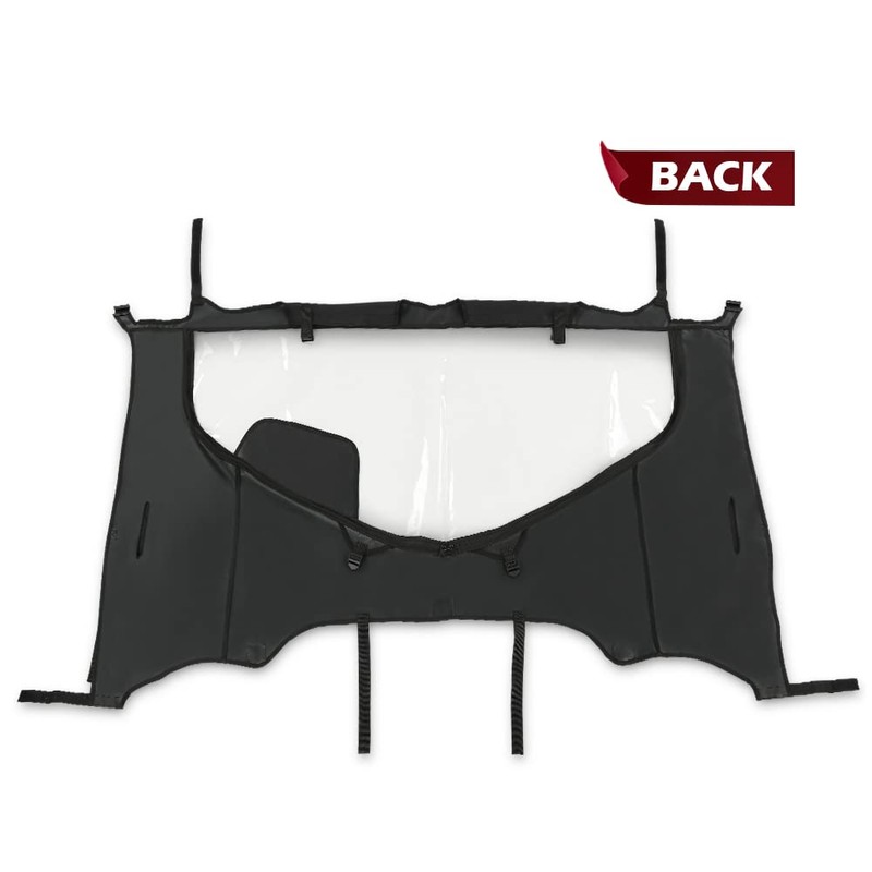 CHEDA UTV Fabric Rear Panel Waterproof PVC Compatible with 2016