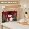 Stove Top Covers for Electric Stove,Christmas Snowman Cardinal Stove Top