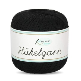 Häkelgarn Häkelgarn 50 g 02 Assorted Black