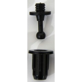 Unbranded Thin Speaker Grill Pegs, Grill Fasteners, Set of 16 Pairs of Grill Posts/Sockets