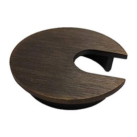 1.57" (40mm) Metal Desk Grommet (Brushed Bronze)