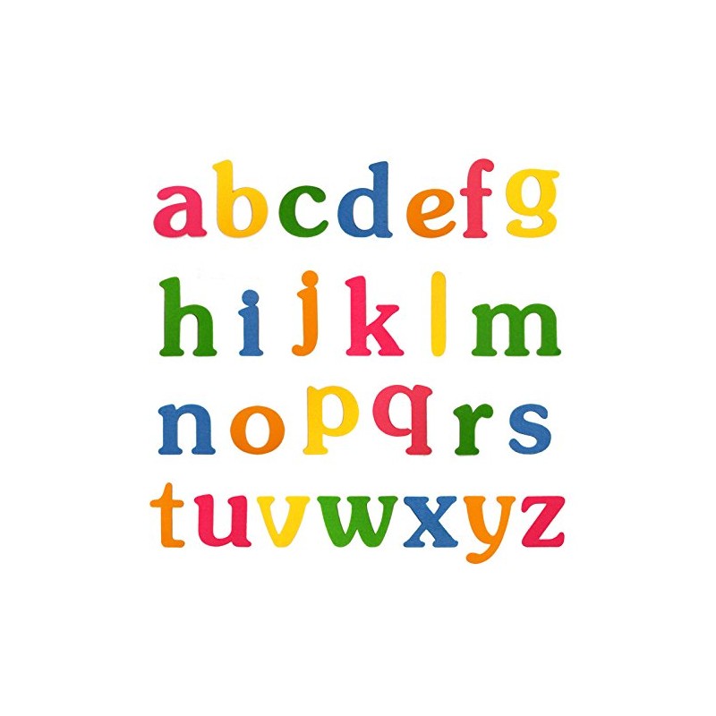 BLUECELL BCP Random Color Set A to Z Lowercase Letters