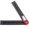 Bestgle Protractor Digital Angle Ruler 2-in-1 Ruler Angle Measurement 360°