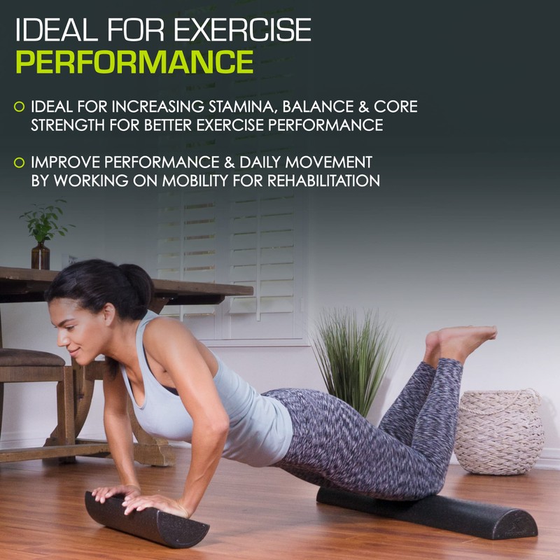 ProsourceFit High Density Foam Rollers 36 - inches Long. Firm