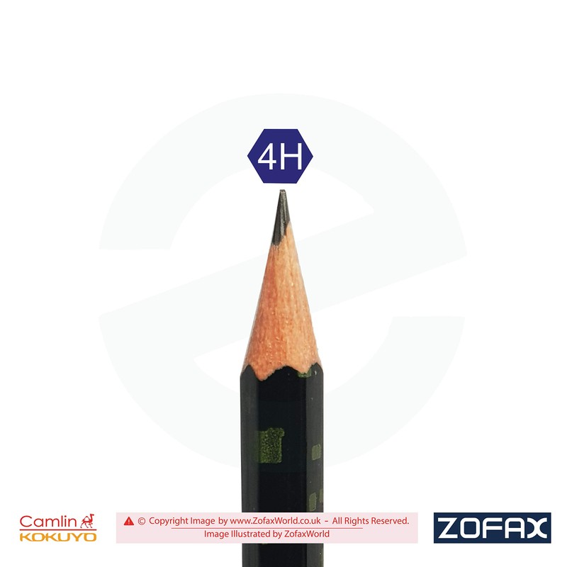 KOKUYO CAMLIN 4H Graded Drawing Pencils Combo Pack Sketch Tone