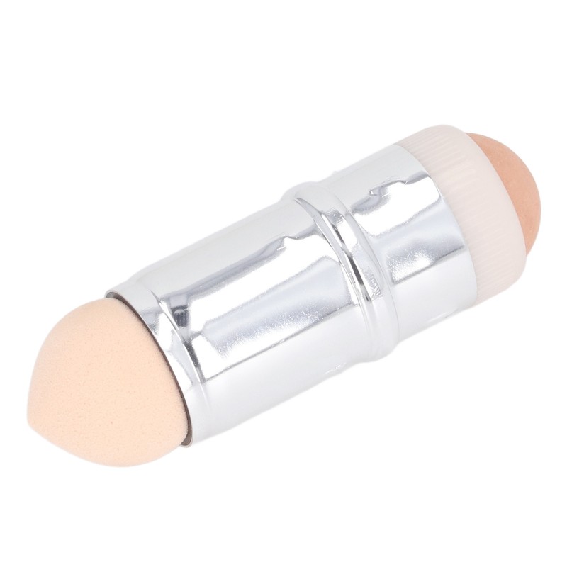 2 in 1 Oil Absorbing Volcanic Face Roller Retractable Foundation
