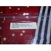 Longaberger Liner, STARS & STRIPS FABRIC (RED, BACKGROUND) "CRISCO BAKING"
