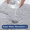 COSY HOMEER Bath Rugs for Bathroom Extra Thick - Anti-Slip