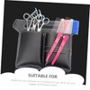 Healvian Hairdressing Waist Bag Organizer for Stylists Pu Tool Holder