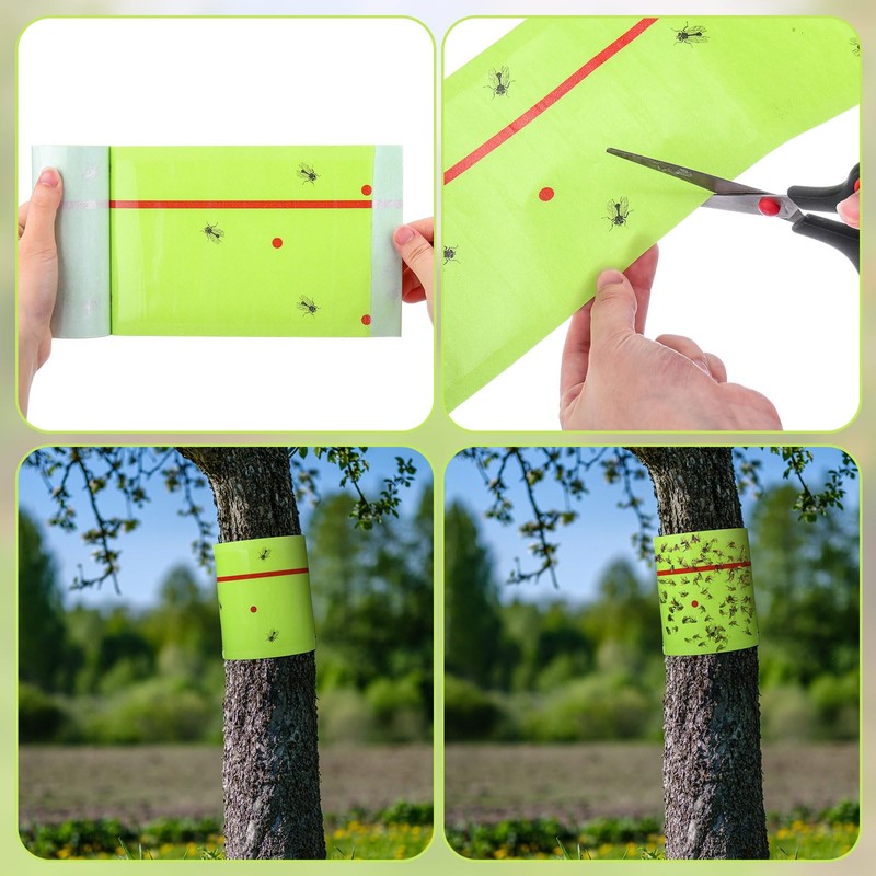 Qualirey 18 Rolls 540 ft Total Spotted Lantern Fly Tree