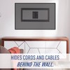 Legrand On-Q HT2102BKV1 Hardwired In Wall Cable Management Kit, TV
