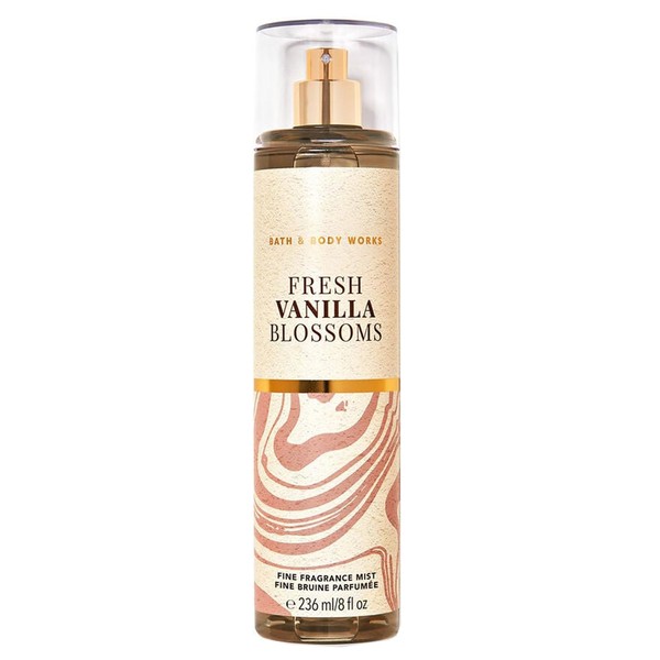 White Barn FRESH VANILLA BLOSSOMS Fine Fragrance Mist 8 Fluid