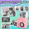 Printer Paper,6 Rolls for Kids Instant Print Camera,HD Printing Thermal