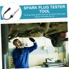 SUPVOX 4pcs Practical Inline Spark Tester Diagnostic Ignition Tool for