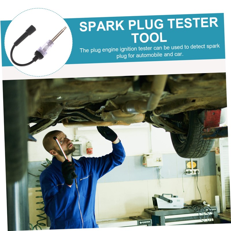 SUPVOX 4pcs Practical Inline Spark Tester Diagnostic Ignition Tool for