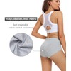 wirarpa Women's Postpartum Underwear High Waisted Ladies Cotton Panties Full