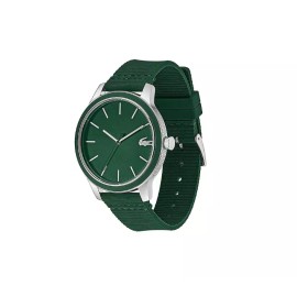 LACOSTE 2011085 12.12 GREEN DIAL GREEN SILICONE STRAP MEN'S WATCH