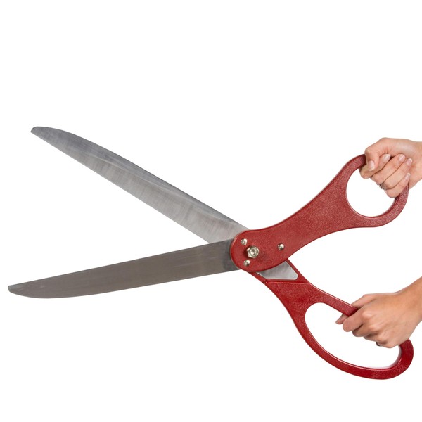 BOGAZNET 25" Giant Scissors for Grand Opening C Ceremony Big