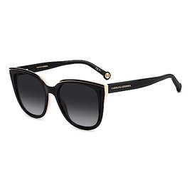 Carolina Herrera Women's HER 0144/S Sunglasses, KDX/9O Black Nude, 53, Kdx/9o Black Nude