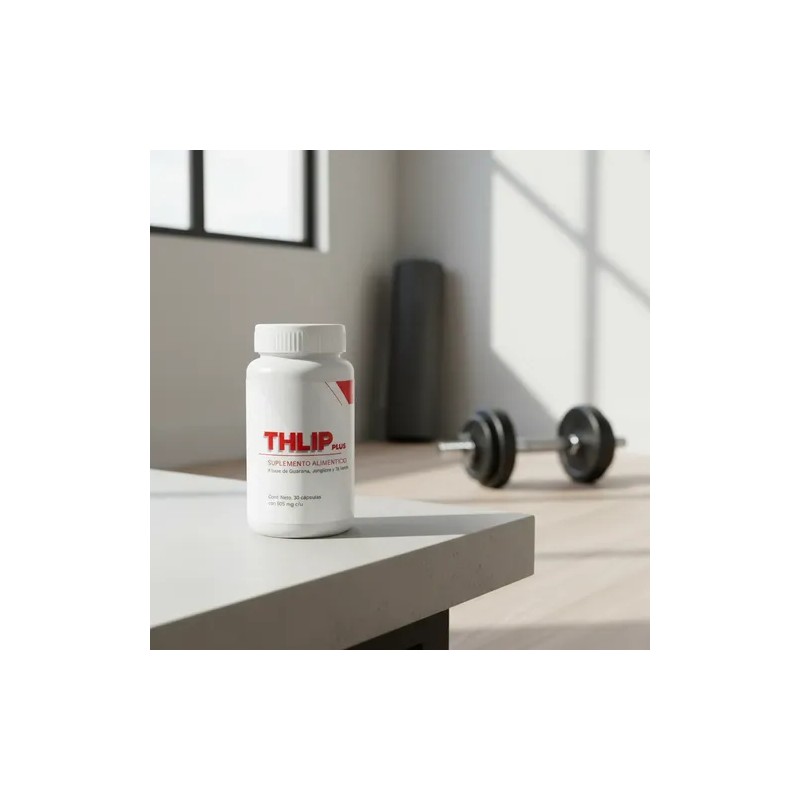Thlip Plus 30 Cápsulas Con Guaraná, Jengibre Y Té Verde